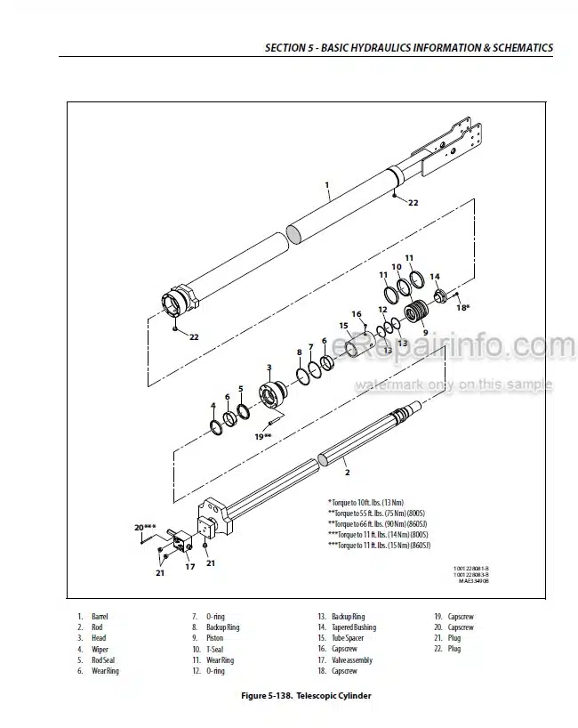 Photo 3 - JLG 800S 860SJ PVC 2007 Service And Maintenance Manual Boom Lift 31217197