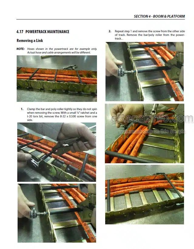 Photo 8 - JLG E300AJ E300AJP PVC 2001 Service And Maintenance Manual Boom Lift 31215001