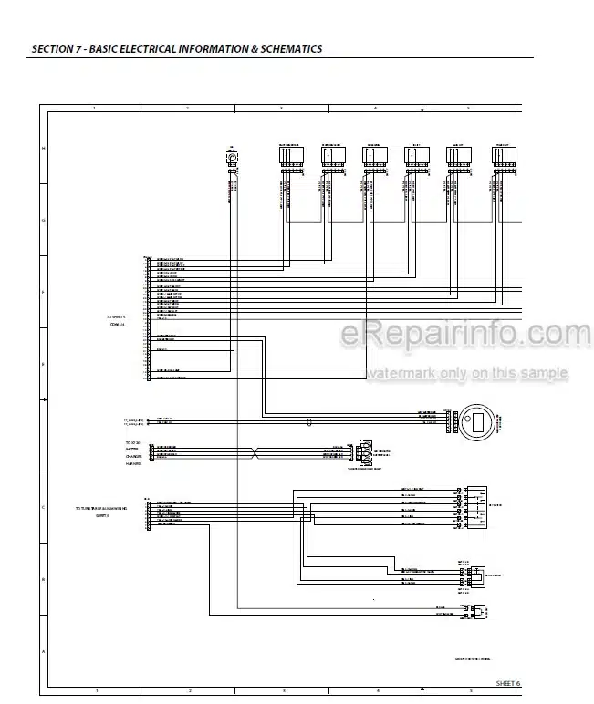 Photo 4 - JLG E300AJ E300AJP PVC 2007 Service And Maintenance Manual Boom Lift 31217115