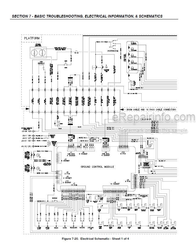 Photo 4 - JLG E400A To M400AJP Narrow Service And Maintenance Manual Boom Lift