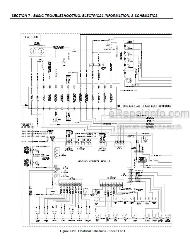 Photo 4 - JLG E400A To M400AJP Narrow Service And Maintenance Manual Boom Lift