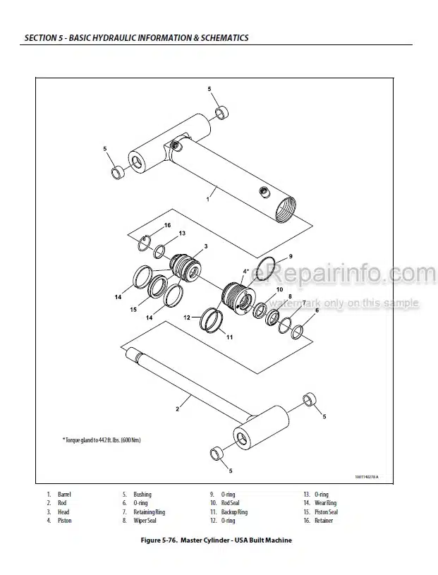 Photo 3 - JLG E450AJ PVC 2001 Service And Maintenance Manual Boom Lift 31215013