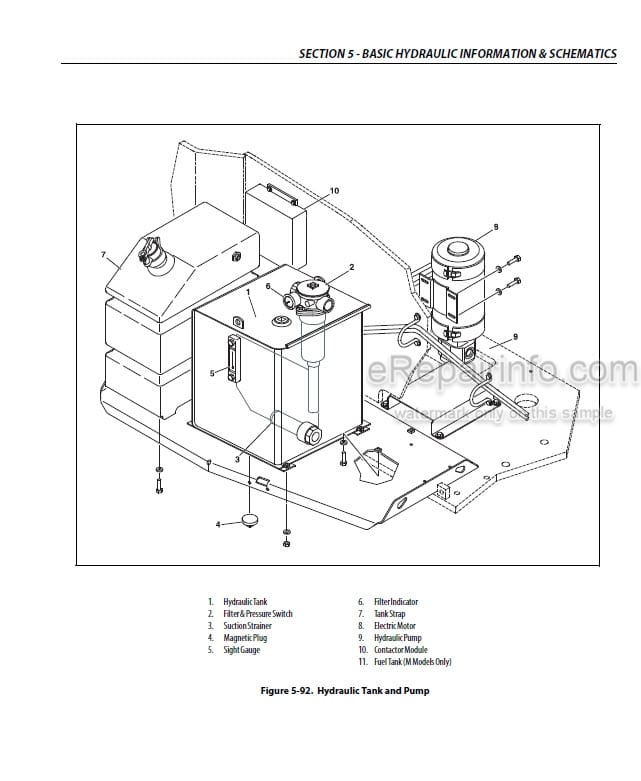 Photo 3 - JLG E600 To M600JP Service And Maintenance Manual Boom Lift 3121711 SN 0300219230-