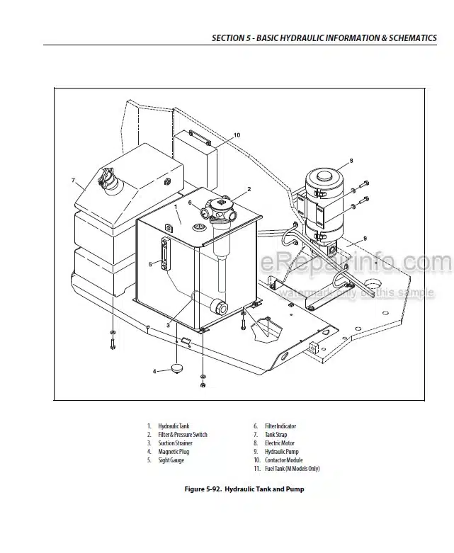 Photo 3 - JLG E600 To M600JP Service And Maintenance Manual Boom Lift 3121711 SN 0300219230-