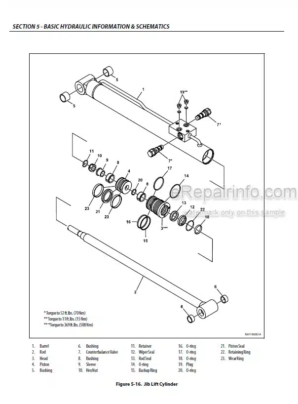 Photo 3 - JLG EC600SJ H600SJ EC600SJP H600SJP PVC 2001 Service And Maintenance Manual Boom Lift 31215028