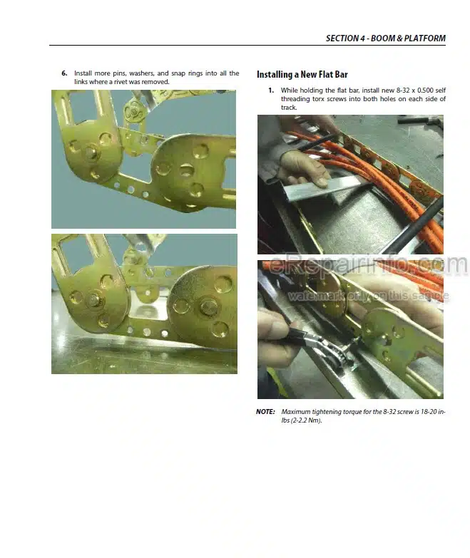 Photo 7 - JLG H800AJ PVC 2001 Service And Maintenance Manual Boom Lift 31215043