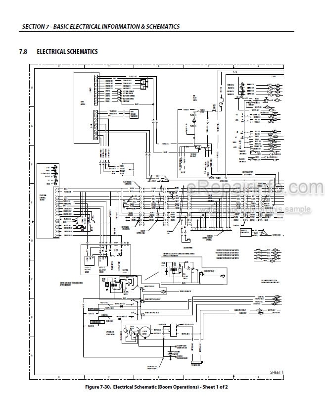 Photo 4 - JLG T350 PVC 2001 Service And Maintenance Manual Boom Lift 31215070