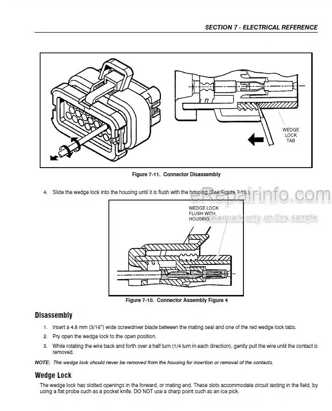 Photo 4 - JLG T350 T500J Troubleshooting Manual Boom Lift 3121203