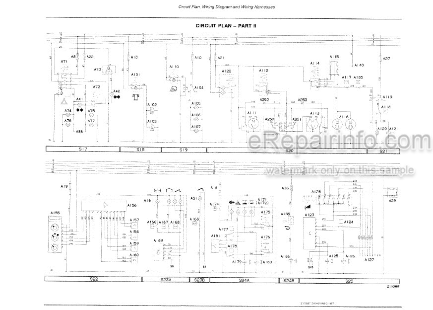 Photo 4 - John Deere 1166 To 1188 Hydro 4 Technical Manual Combine TM4452