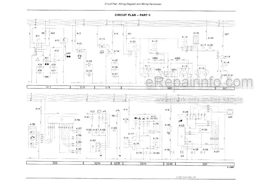 Photo 4 - John Deere 1166 To 1188 Hydro 4 Technical Manual Combine TM4452