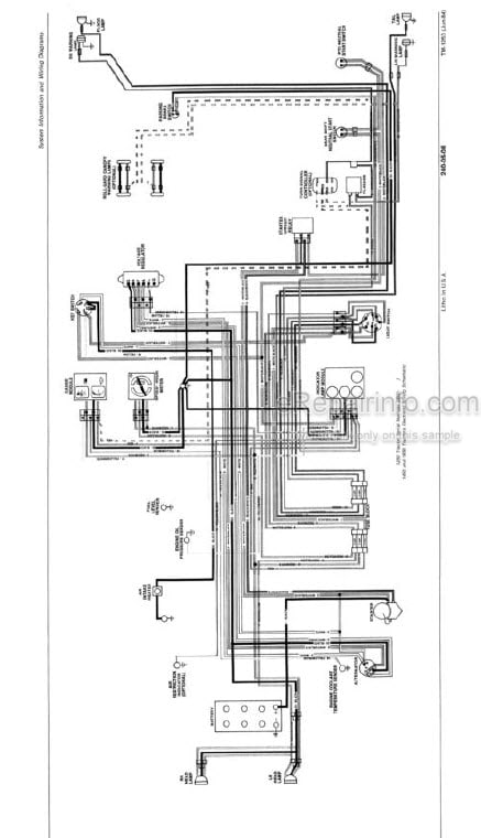 Photo 4 - John Deere 1250 1450 1650 Technical Manual Tractor TM1253