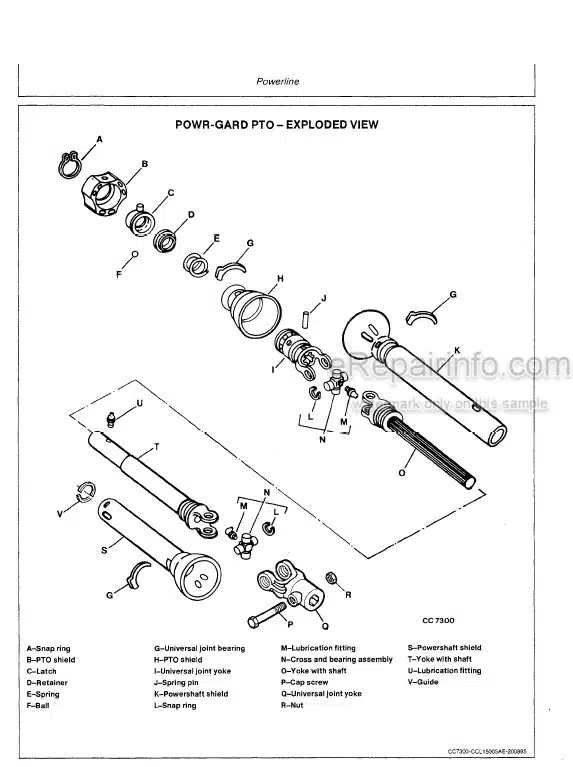 Photo 4 - John Deere 1326 1327 Technical Manual Impeller Mower Conditioner TM3260