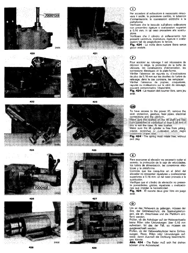 Photo 6 - John Deere 1530 Technical Manual Tractor TM4280