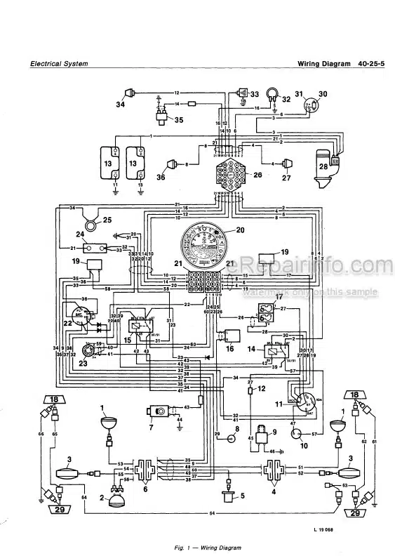 Photo 4 - John Deere 2040 2240 Technical Manual Tractor TM1221