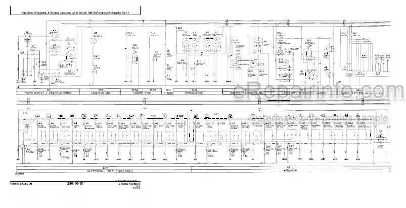 Photo 4 - John Deere 2054 2056 2058 2064 2066 Technical Manual Combine TM4505