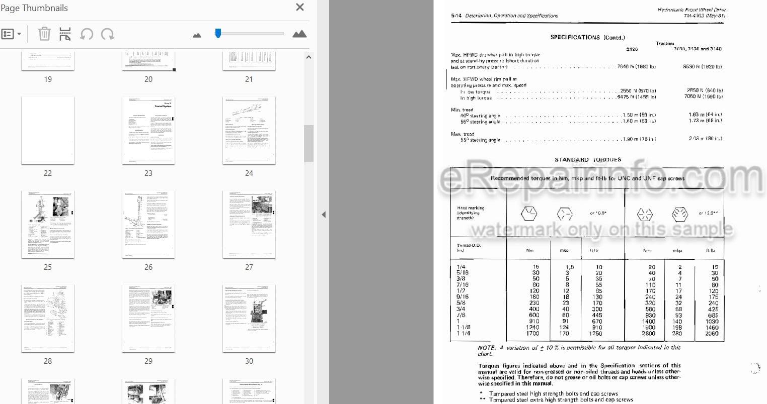 Photo 5 - John Deere Computer Trak 100 150 200 250 300 Technical Service Manual Planter Monitoring System TM1270