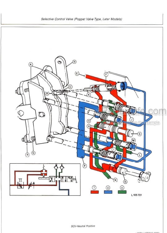 Photo 5 - John Deere 2140 Technical Manual Tractor TM4373