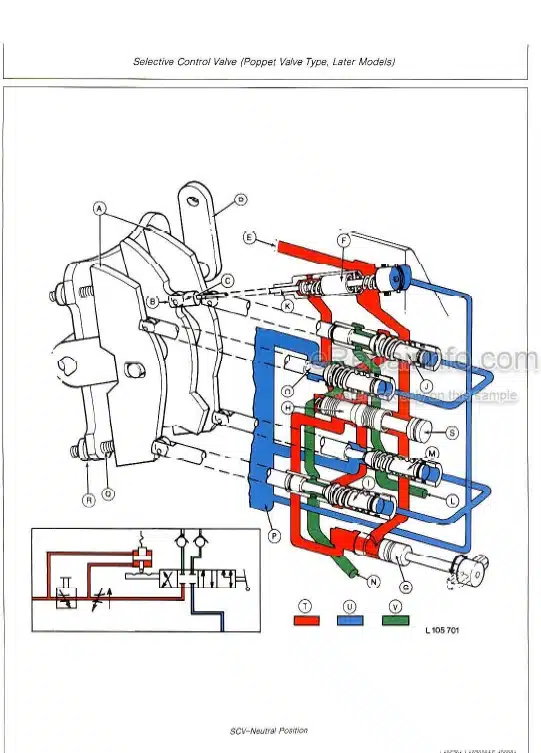 Photo 5 - John Deere 2140 Technical Manual Tractor TM4373
