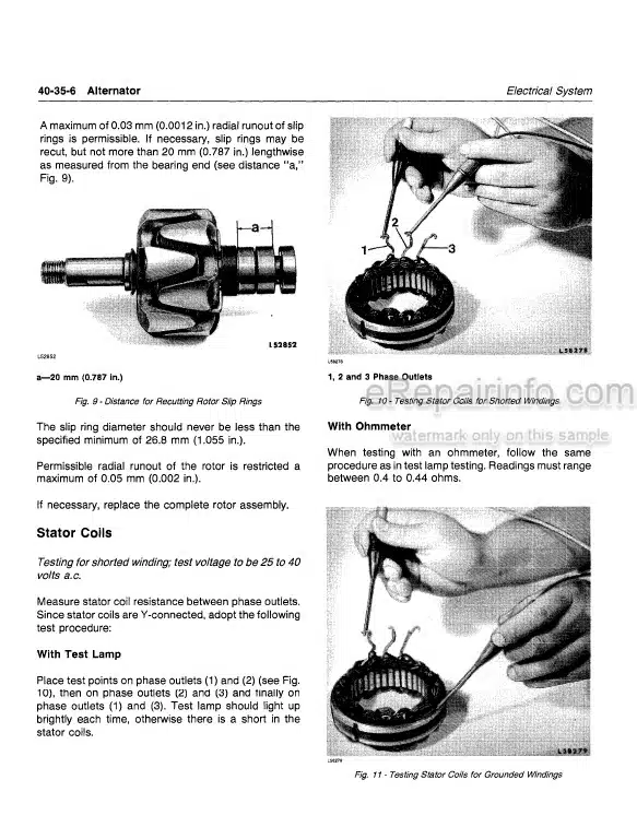 Photo 9 - John Deere 2150 2255 Diagnostic and Repair Technical Manual Tractor TM4401