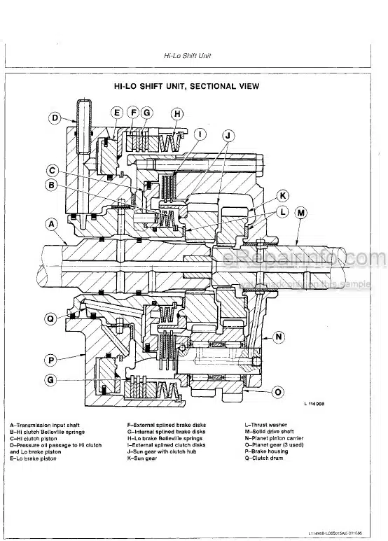 Photo 4 - John Deere 2155 2355N Repair Technical Manual Tractor TM4435