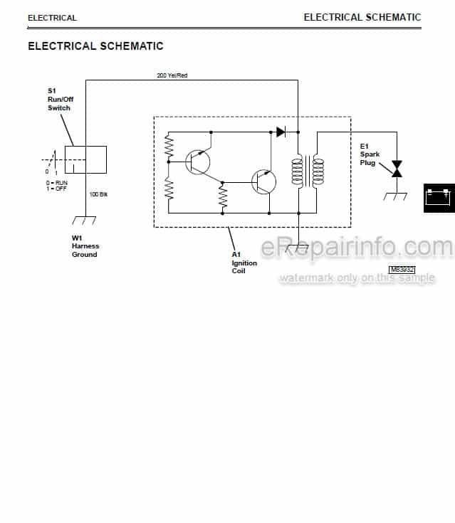 Photo 4 - John Deere 220A Technical Manual Walk Behind Greensmower TM1680
