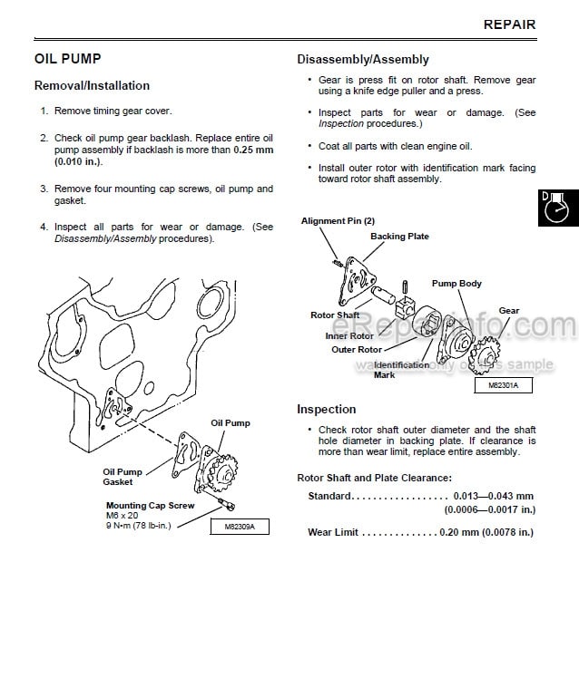 Photo 3 - John Deere 2243 Technical Manual Diesel Professional Greensmower TM1562