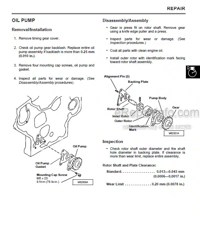 Photo 3 - John Deere 2243 Technical Manual Diesel Professional Greensmower TM1562