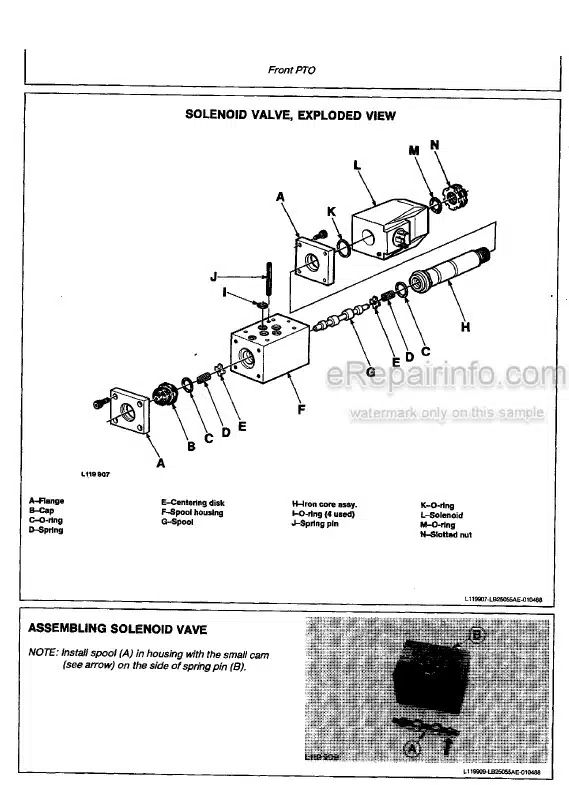 Photo 3 - John Deere 2250 2450 2650 2650N 2850 Technical Repair Manual Tractor TM4440