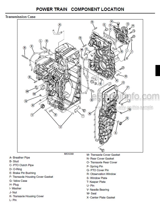 Photo 5 - John Deere 2305 Technical Repair Manual Compact Utility Tractor TM2289