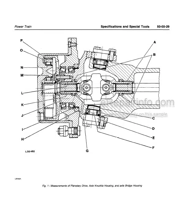 Photo 5 - John Deere 2350 2550 Technical Manual Tractor TM4403