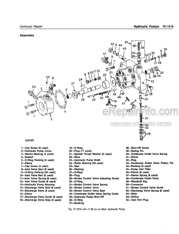 Photo 5 - John Deere 2440 2640 Technical Manual Tractor TM1219