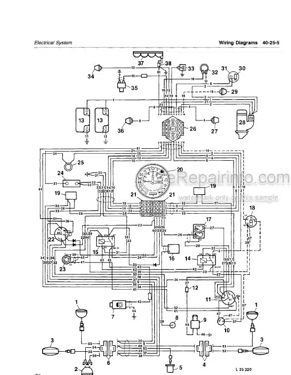Photo 5 - John Deere 2750 Technical Manual Tractor TM4405