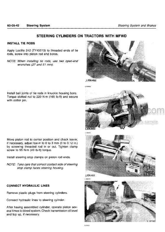 Photo 6 - John Deere 3210 3310 3410 3210X 3310X 3410X Repair And Operation And Tests Technical Manual Tractor TM4663