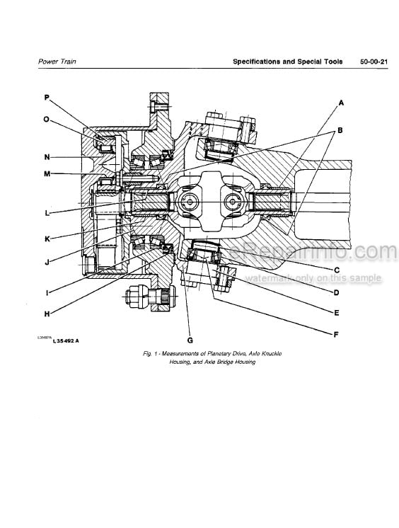 Photo 3 - John Deere 2950 Technical Manual Tractor TM4407