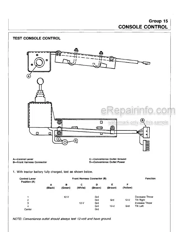 Photo 4 - John Deere 30 40 Technical Repair Manual Baler Ejector TM1311