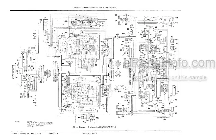 Photo 4 - John Deere 3150 Technical Manual Tractor TM4410