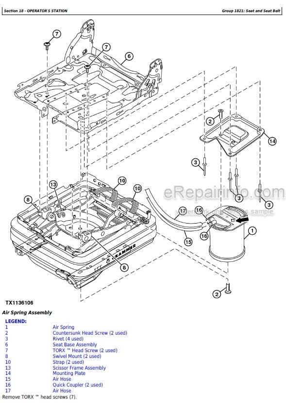 Photo 5 - John Deere 326E Repair Technical Manual Skid Steer Loader With HE Control TM13093X19