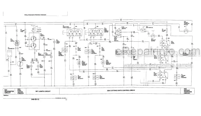 Photo 4 - John Deere 3325 3365 Technical Repair Manual Professional Turf Mower TM1427