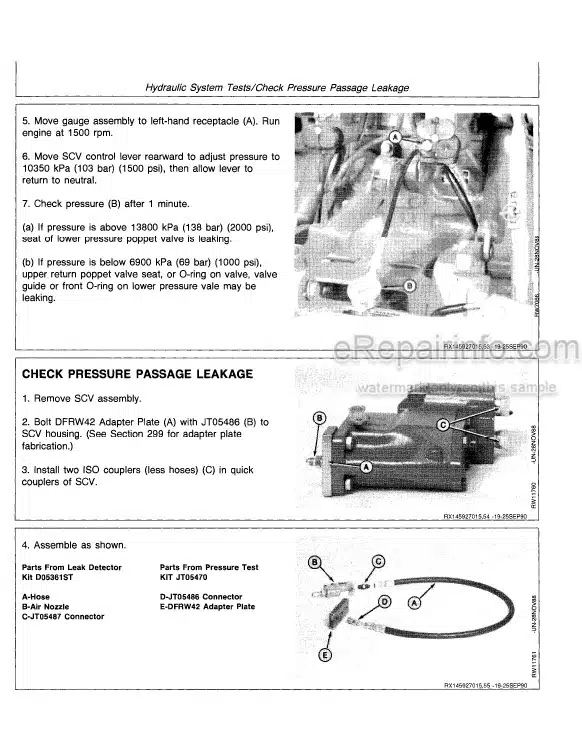 Photo 1 - John Deere 4055 4255 4455 Operation And Tests Tractor TM1459