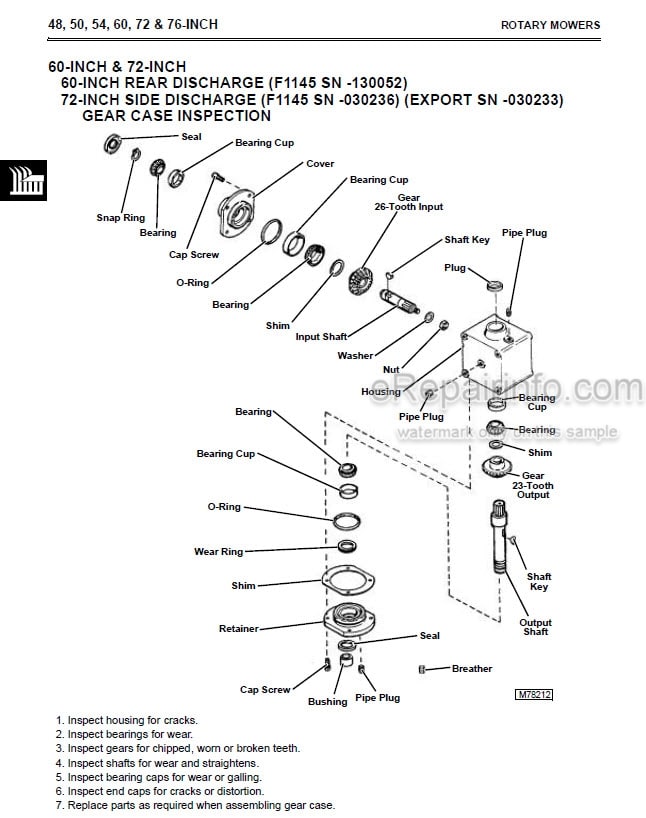 Photo 3 - John Deere 40 To 2000 Technical Manual PTO Drive Attachment TM1594