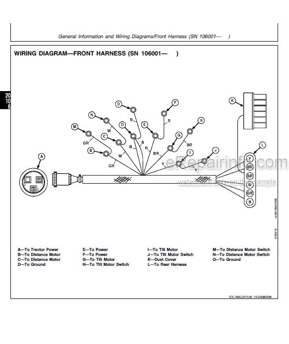 Photo 4 - John Deere 42 Technical Manual Bale Ejector TM1584
