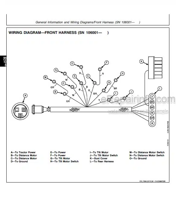 Photo 4 - John Deere 42 Technical Manual Bale Ejector TM1584