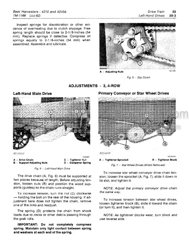 Photo 6 - John Deere 4300 Technical Manual Beet Harvester TM1120