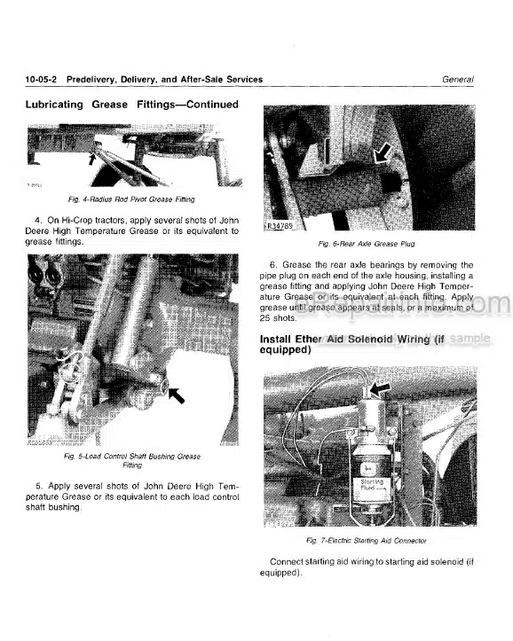 Photo 7 - John Deere 4620 Technical Repair Manual Tractor TM1030