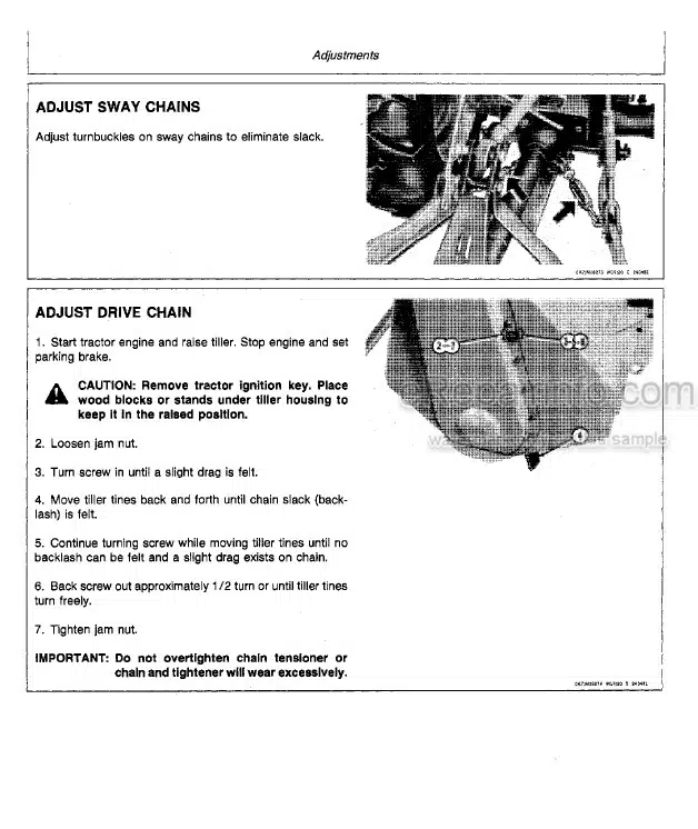 Photo 6 - John Deere 483 484 Technical Service Manual Stalker TM1168