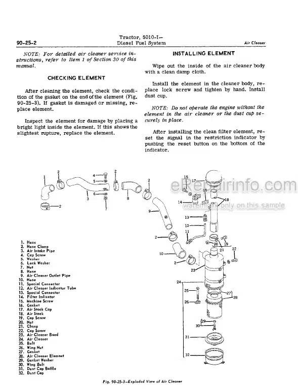 Photo 5 - John Deere 5010-I Service Manual Tractor SM2051