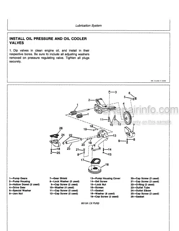 Photo 4 - John Deere 5720 5820 Technical Manual Self Propelled Forage Harvester TM1244