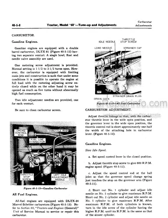 Photo 8 - John Deere 60 Series Service Manual Tractor SM2008