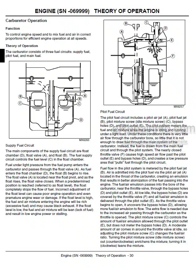 Photo 3 - John Deere 647A 657A 667A Technical Repair Manual Quik Trak Mower TM2310