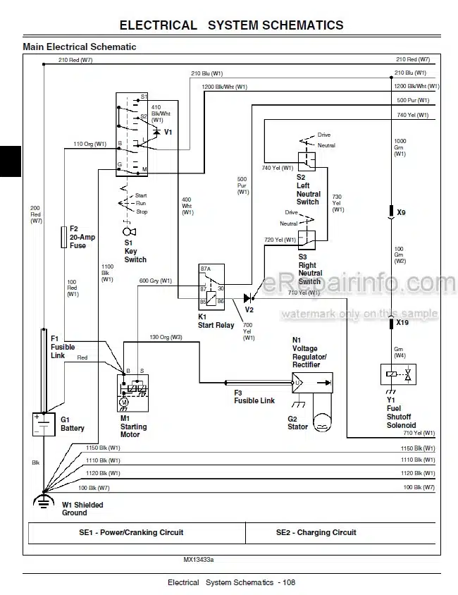 Photo 5 - John Deere 647 657 667 Technical Repair Manual Quick Trak Mower TM2042